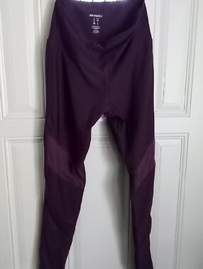 Marika Deep Plum Workout Leggings